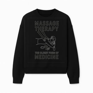 Massage Therapy Art Print - The Oldest Form of Medicine - Wellness Decor for Spa, Home, or Office - Sweatshirt 1758350858811.jpg