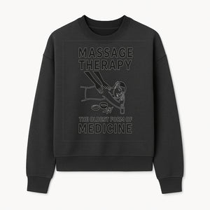 Massage Therapy Art Print - The Oldest Form of Medicine - Wellness Decor for Spa, Home, or Office - Sweatshirt 1758350858933.jpg