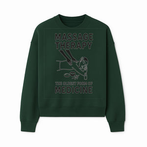 Massage Therapy Art Print - The Oldest Form of Medicine - Wellness Decor for Spa, Home, or Office - Sweatshirt 1758350859073.jpg