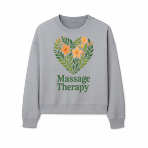 Floral Massage Therapy Art Print - Nature Inspired Wellness Decor for Relaxation and Healing Spaces - Sweatshirt 1758350859390.jpg