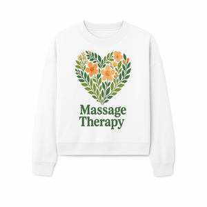 Floral Massage Therapy Art Print - Nature Inspired Wellness Decor for Relaxation and Healing Spaces - Sweatshirt 1758350859511.jpg