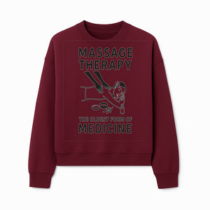Massage Therapy Art Print - The Oldest Form of Medicine - Wellness Decor for Spa, Home, or Office - Sweatshirt 1758350859609.jpg