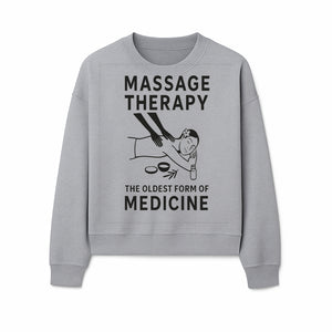 Massage Therapy Art Print - The Oldest Form of Medicine - Wellness Decor for Spa, Home, or Office - Sweatshirt 1758350859992.jpg