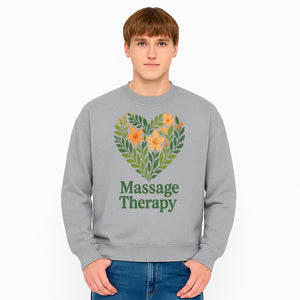 Floral Massage Therapy Art Print - Nature Inspired Wellness Decor for Relaxation and Healing Spaces - Sweatshirt 1758350860658.jpg