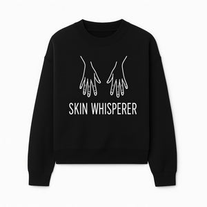 Skin Whisperer Neon Sign | Hands Symbol | Spa & Wellness Decor | Home Ambiance Lighting | Healing & Relaxation Theme - Sweatshirt 1758350861182.jpg