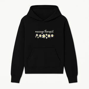 Massage Therapist Wall Art Decor with Floral Design - Calming Green Aesthetic for Spa, Wellness, and Relaxation Spaces - Hoodie 1758350861389.jpg