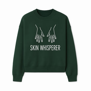 Skin Whisperer Neon Sign | Hands Symbol | Spa & Wellness Decor | Home Ambiance Lighting | Healing & Relaxation Theme - Sweatshirt 1758350861444.jpg