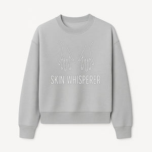Skin Whisperer Neon Sign | Hands Symbol | Spa & Wellness Decor | Home Ambiance Lighting | Healing & Relaxation Theme - Sweatshirt 1758350861558.jpg