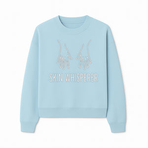 Skin Whisperer Neon Sign | Hands Symbol | Spa & Wellness Decor | Home Ambiance Lighting | Healing & Relaxation Theme - Sweatshirt 1758350861689.jpg