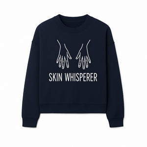 Skin Whisperer Neon Sign | Hands Symbol | Spa & Wellness Decor | Home Ambiance Lighting | Healing & Relaxation Theme - Sweatshirt 1758350862040.jpg