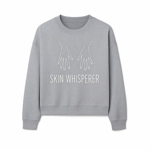 Skin Whisperer Neon Sign | Hands Symbol | Spa & Wellness Decor | Home Ambiance Lighting | Healing & Relaxation Theme - Sweatshirt 1758350862284.jpg