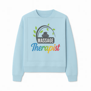 Massage Therapist Logo with Stones and Leaves | Wellness Spa Design for Therapists | Relaxation and Healing Services Brand - Sweatshirt 1758350862314.jpg