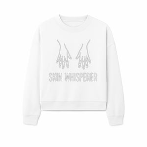 Skin Whisperer Neon Sign | Hands Symbol | Spa & Wellness Decor | Home Ambiance Lighting | Healing & Relaxation Theme - Sweatshirt 1758350862393.jpg