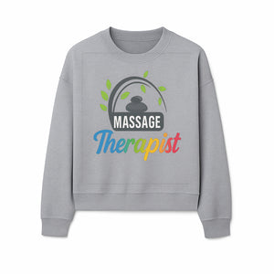 Massage Therapist Logo with Stones and Leaves | Wellness Spa Design for Therapists | Relaxation and Healing Services Brand - Sweatshirt 1758350863023.jpg