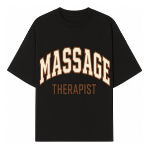 Massage Therapist Vintage Graphic Tee | Relaxation & Wellness Apparel | Perfect Gift for Massage Professionals - T-shirt 1758350870006.jpg