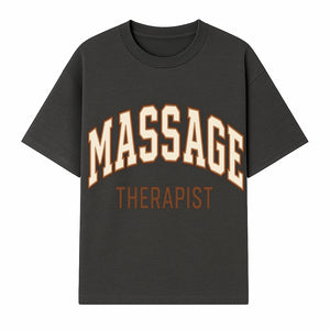 Massage Therapist Vintage Graphic Tee | Relaxation & Wellness Apparel | Perfect Gift for Massage Professionals - T-shirt 1758350870140.jpg