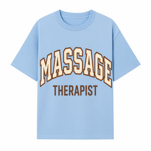 Massage Therapist Vintage Graphic Tee | Relaxation & Wellness Apparel | Perfect Gift for Massage Professionals - T-shirt 1758350870485.jpg