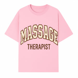 Massage Therapist Vintage Graphic Tee | Relaxation & Wellness Apparel | Perfect Gift for Massage Professionals - T-shirt 1758350870620.jpg