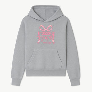 Personalized Massage Therapist Sign - Custom Name Neon Pink Decor for Home Spa or Office - Stylish Gift for Massage Therapists - Hoodie 1758350870957.jpg