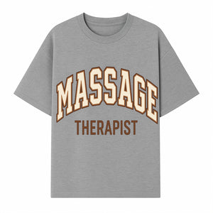 Massage Therapist Vintage Graphic Tee | Relaxation & Wellness Apparel | Perfect Gift for Massage Professionals - T-shirt 1758350871143.jpg