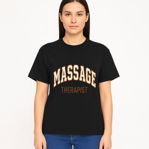 Massage Therapist Vintage Graphic Tee | Relaxation & Wellness Apparel | Perfect Gift for Massage Professionals - T-shirt 1758350872569.jpg