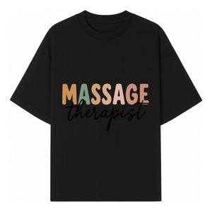 Custom Massage Therapist Sign | Neon Style Wall Art | Relaxation Decor for Spa & Wellness Center - T-shirt 1758350878933.jpg