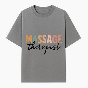 Custom Massage Therapist Sign | Neon Style Wall Art | Relaxation Decor for Spa & Wellness Center - T-shirt 1758350879296.jpg