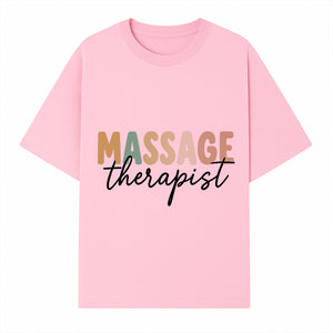 Custom Massage Therapist Sign | Neon Style Wall Art | Relaxation Decor for Spa & Wellness Center - T-shirt 1758350879572.jpg