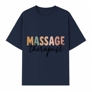 Custom Massage Therapist Sign | Neon Style Wall Art | Relaxation Decor for Spa & Wellness Center - T-shirt 1758350879902.jpg
