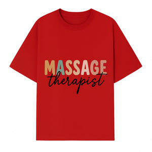 Custom Massage Therapist Sign | Neon Style Wall Art | Relaxation Decor for Spa & Wellness Center - T-shirt 1758350880022.jpg