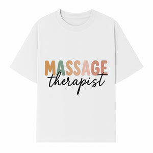 Custom Massage Therapist Sign | Neon Style Wall Art | Relaxation Decor for Spa & Wellness Center - T-shirt 1758350880277.jpg