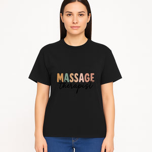 Custom Massage Therapist Sign | Neon Style Wall Art | Relaxation Decor for Spa & Wellness Center - T-shirt 1758350881546.jpg