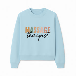 Custom Massage Therapist Sign | Neon Style Wall Art | Relaxation Decor for Spa & Wellness Center - Sweatshirt 1758350882417.jpg