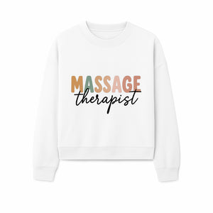 Custom Massage Therapist Sign | Neon Style Wall Art | Relaxation Decor for Spa & Wellness Center - Sweatshirt 1758350883195.jpg