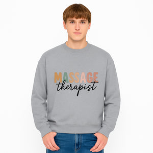 Custom Massage Therapist Sign | Neon Style Wall Art | Relaxation Decor for Spa & Wellness Center - Sweatshirt 1758350884330.jpg