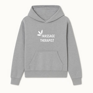 Massage Therapist Sign with Leaf Design, Wellness Studio Decor, Spa Signage, Relaxation Decor, Complementary Therapy Artwork - Hoodie 1758350888475.jpg