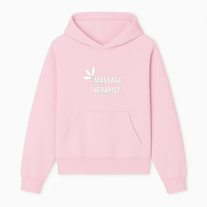 Massage Therapist Sign with Leaf Design, Wellness Studio Decor, Spa Signage, Relaxation Decor, Complementary Therapy Artwork - Hoodie 1758350888769.jpg