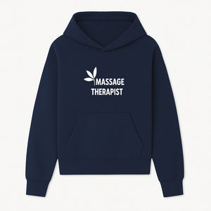 Massage Therapist Sign with Leaf Design, Wellness Studio Decor, Spa Signage, Relaxation Decor, Complementary Therapy Artwork - Hoodie 1758350889058.jpg