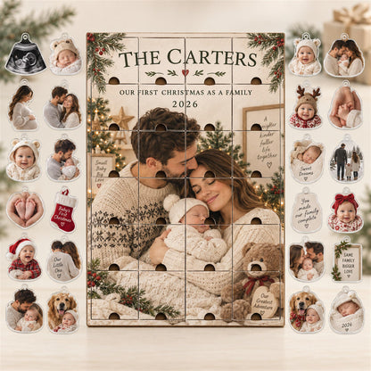 Personalized Family Advent Calendar with 24 Custom Photo Acrylic Ornaments, Baby’s First Christmas Gift, New Parents Keepsake, Family Gift 1758364d-35d7-4fbc-be7d-704a213d54de-il_fullxfull.8599776854_6rtr.jpg