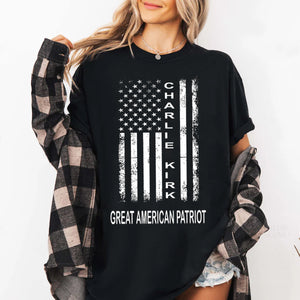 Pray For Charlie Kirk Shirt Patriotic Charlie Kirk T Shirt Faith Based Unisex Tee Political Awareness Top Rip 2025 1758526446163.jpg