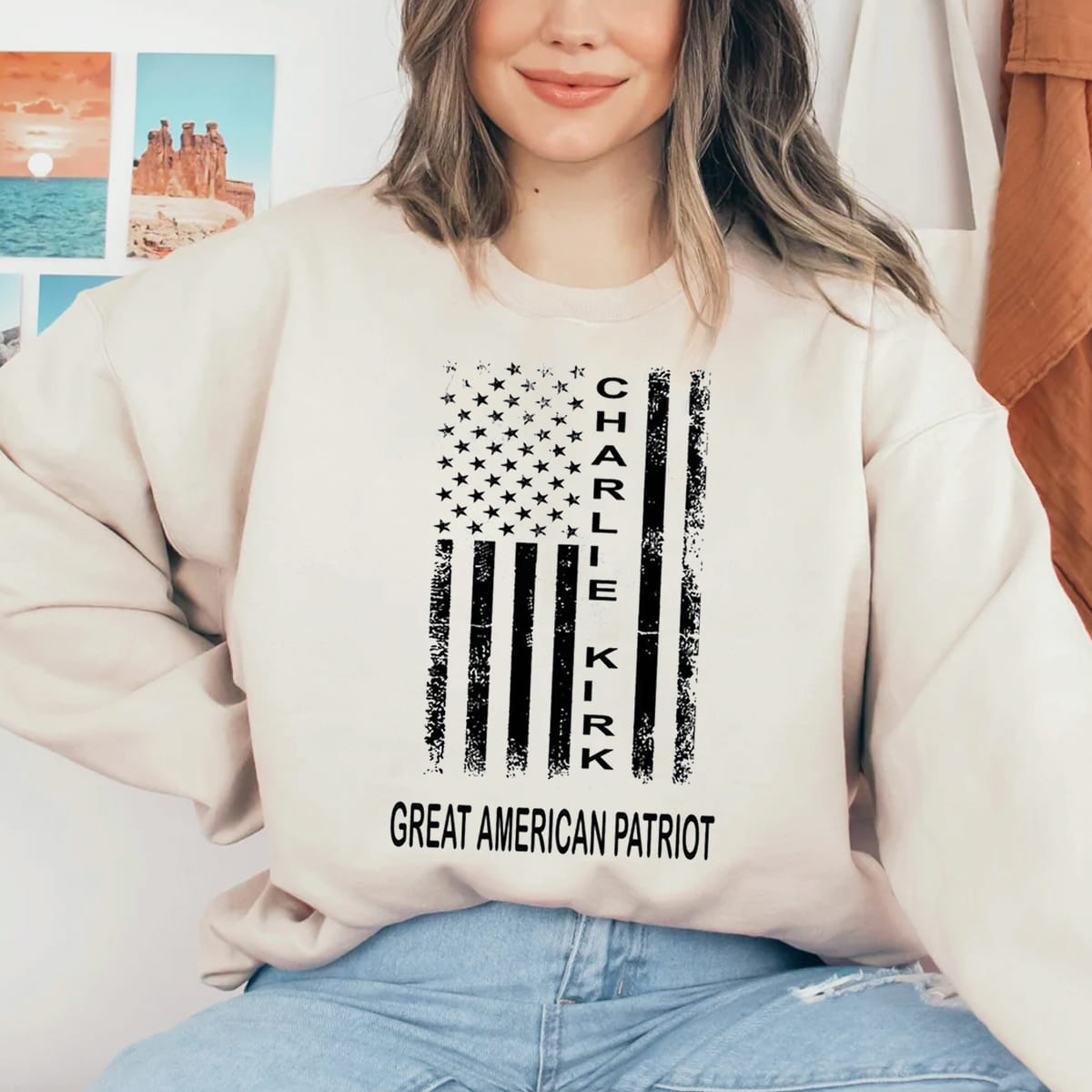 Pray For Charlie Kirk Shirt Patriotic Charlie Kirk T Shirt Faith Based Unisex Tee Political Awareness Top Rip 2025 1758527871800.jpg