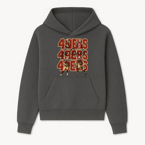 San Francisco 49ers Football Art Print, Player Collage Wall Decor, Team Spirit Home Decoration, Gift for Fans, Sports Art - Hoodie 1758559959241.jpg