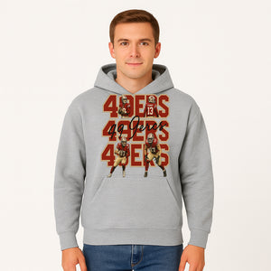 San Francisco 49ers Football Art Print, Player Collage Wall Decor, Team Spirit Home Decoration, Gift for Fans, Sports Art - Hoodie 1758559961598.jpg