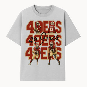 San Francisco 49ers Football Art Print, Player Collage Wall Decor, Team Spirit Home Decoration, Gift for Fans, Sports Art - T-shirt 1758559961863.jpg