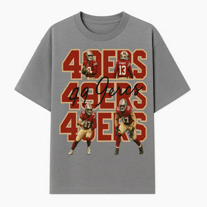 San Francisco 49ers Football Art Print, Player Collage Wall Decor, Team Spirit Home Decoration, Gift for Fans, Sports Art - T-shirt 1758559962377.jpg