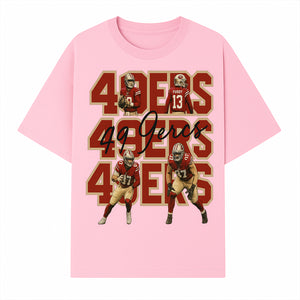 San Francisco 49ers Football Art Print, Player Collage Wall Decor, Team Spirit Home Decoration, Gift for Fans, Sports Art - T-shirt 1758559962651.jpg