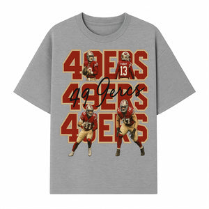 San Francisco 49ers Football Art Print, Player Collage Wall Decor, Team Spirit Home Decoration, Gift for Fans, Sports Art - T-shirt 1758559963153.jpg