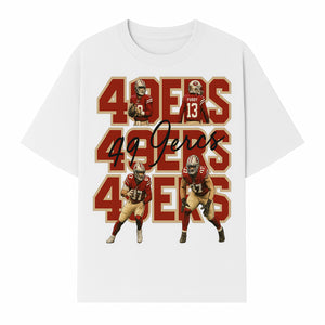 San Francisco 49ers Football Art Print, Player Collage Wall Decor, Team Spirit Home Decoration, Gift for Fans, Sports Art - T-shirt 1758559963332.jpg