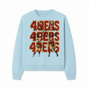 San Francisco 49ers Football Art Print, Player Collage Wall Decor, Team Spirit Home Decoration, Gift for Fans, Sports Art - Sweatshirt 1758559965446.jpg