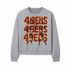 San Francisco 49ers Football Art Print, Player Collage Wall Decor, Team Spirit Home Decoration, Gift for Fans, Sports Art - Sweatshirt 1758559966119.jpg